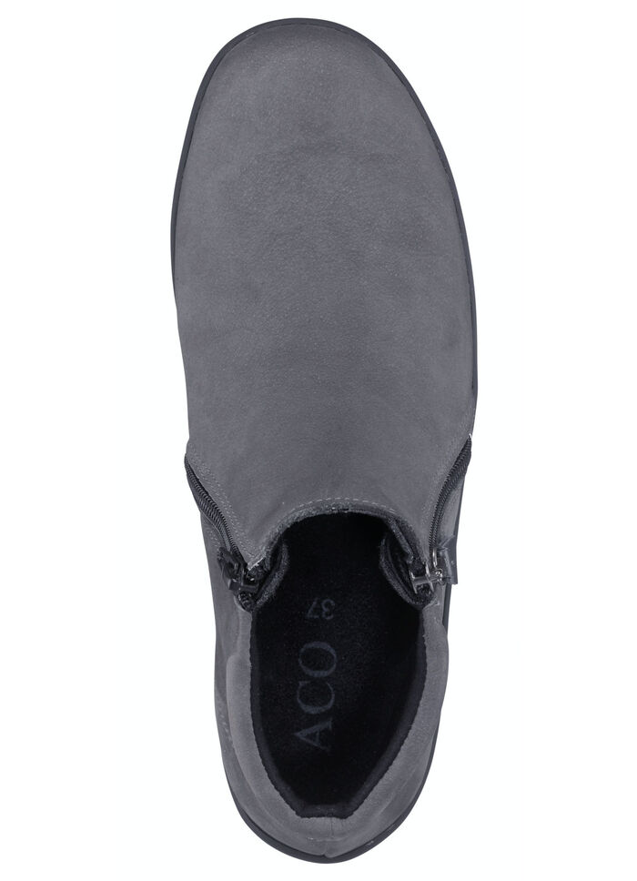 ELENA EDEN Bootie aus Nubukleder GRAU