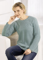 Pullover in Perlfang SALBEI