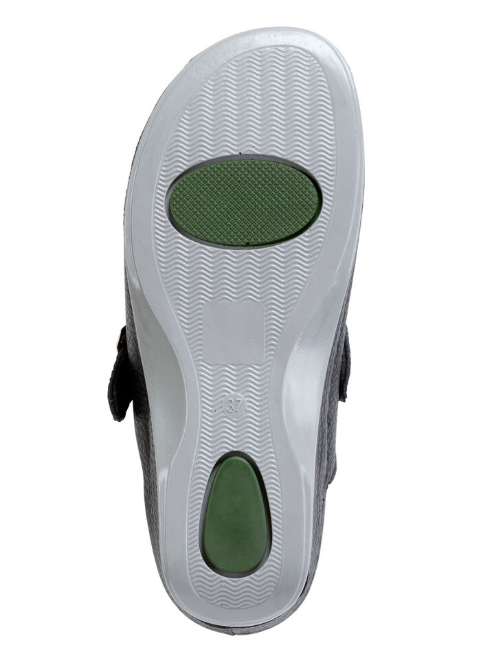 Mubb, klassische Damen-Clogs, Wete H, mit herausnehmbarem Fußbett SCHWARZ