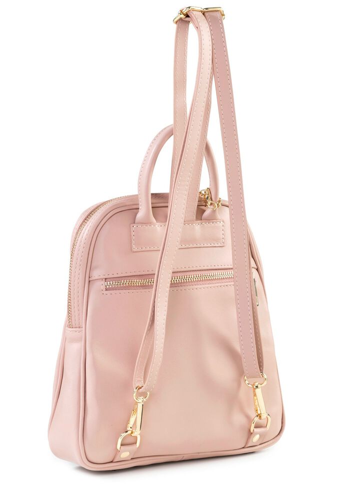 Laurina Kalbleder-Rucksack in angesagtem Dessin 