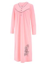 Wadenlanges Nachthemd mit langen &Auml;rmeln  