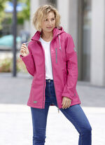 Funktionsjacke mit abnehmbarer Kapuze PINK