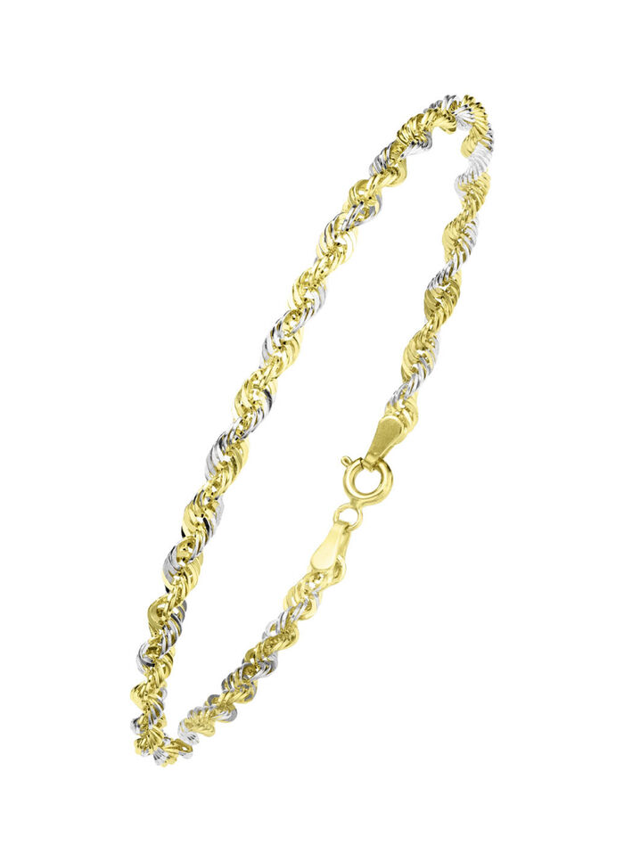 Stilvolle Kordelketten-Garnitur aus Gold 585/- fein 