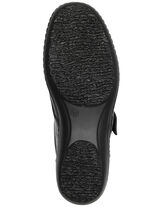 ELENA EDEN, bequeme Damen-Slipper, WeiteH, mit herausnehmbarem Fußbett SCHWARZ