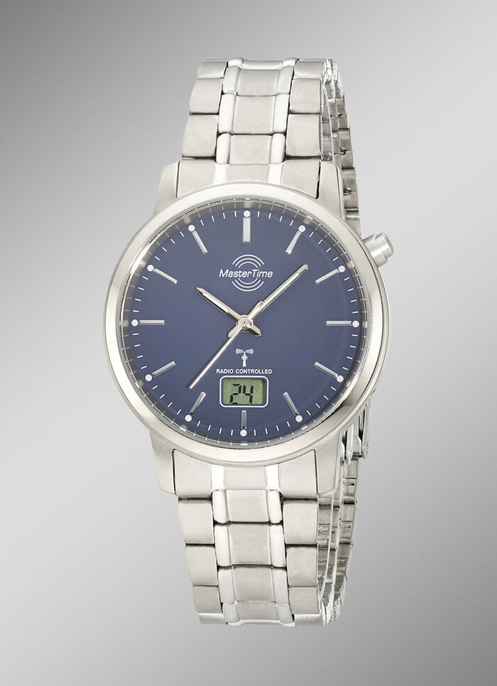 Master Time Funk-Herrenuhr aus Titan 