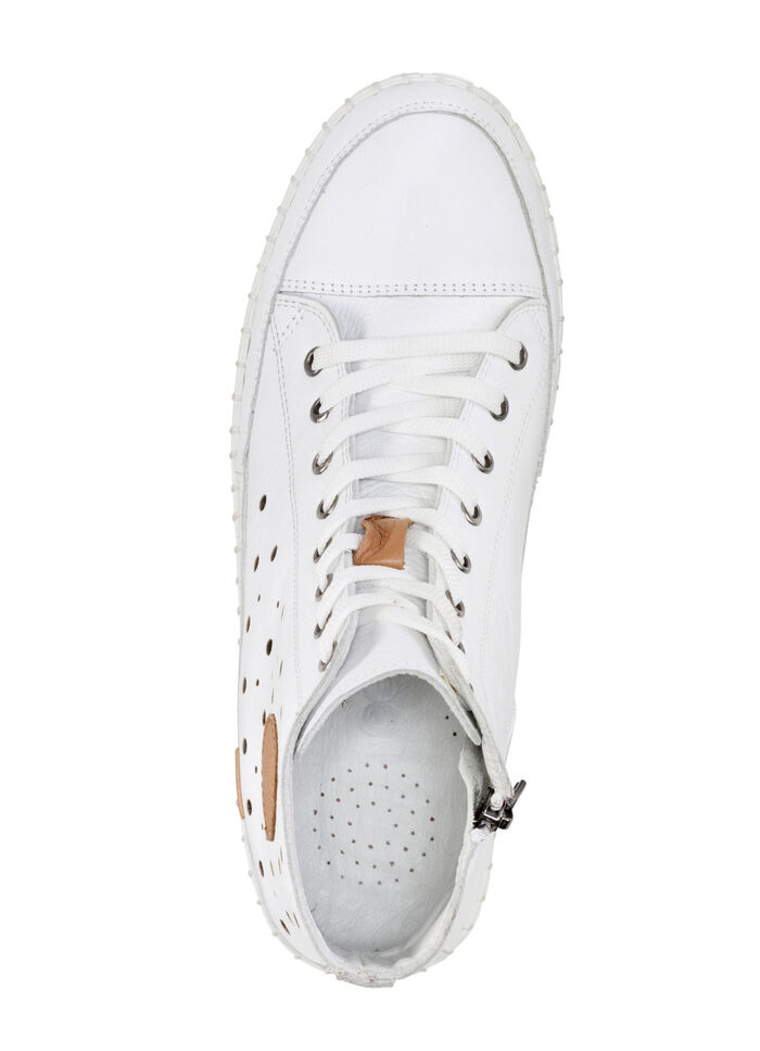 Gemini, sommerliche Damen-Boots, Weite G, mit herausnehmbarem Fußbett WEISS