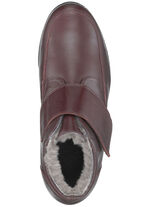 ELENA EDEN Stiefelette aus Rind-Anilinleder BORDEAUX