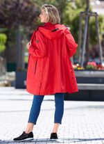 Funktions-Kurzmantel mit abnehmbarer Kapuze 