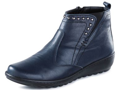 Gemini, bequeme Damen-Boots, Weite G, mit herausnehmbarem Fu&szlig;bett 