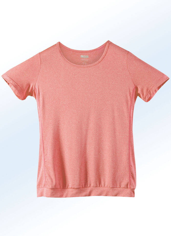 Meliertes Funktionsshirt von „LPO“ in 3 Farben APRICOT