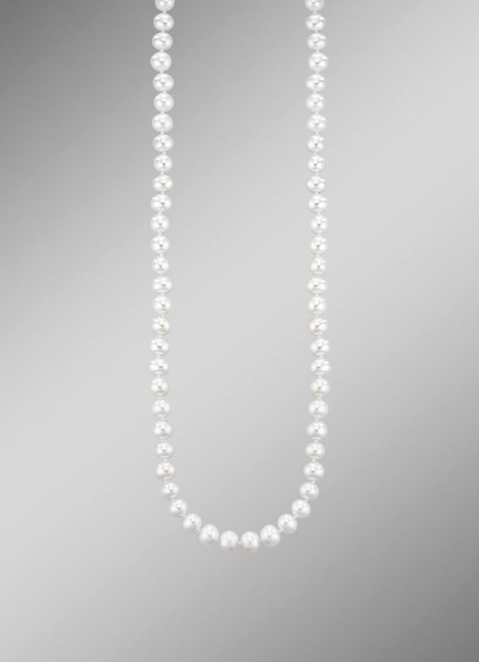 Halskette mit S&uuml;&szlig;wasser-Zuchtperlen 