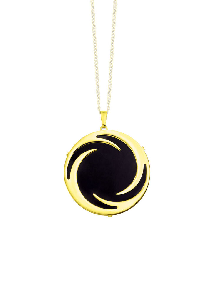 Moderner Anh&auml;nger mit Onyx 