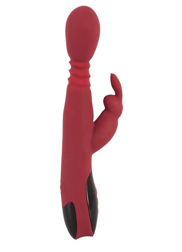 Massageger&auml;t Rabbitvibrator mit W&auml;rmefunktion 