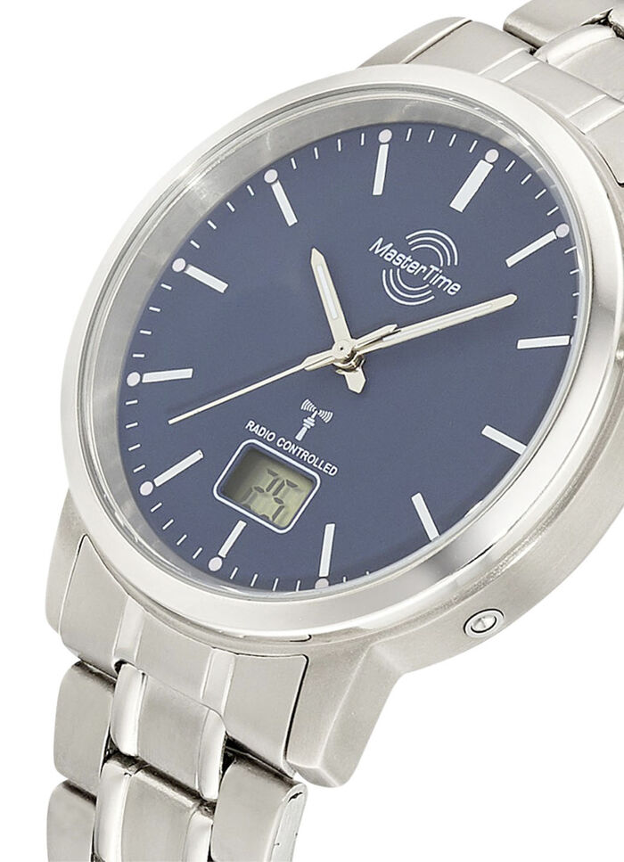 Master Time Funk-Herrenuhr aus Titan 