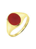 Herrenring mit echt Karneol 