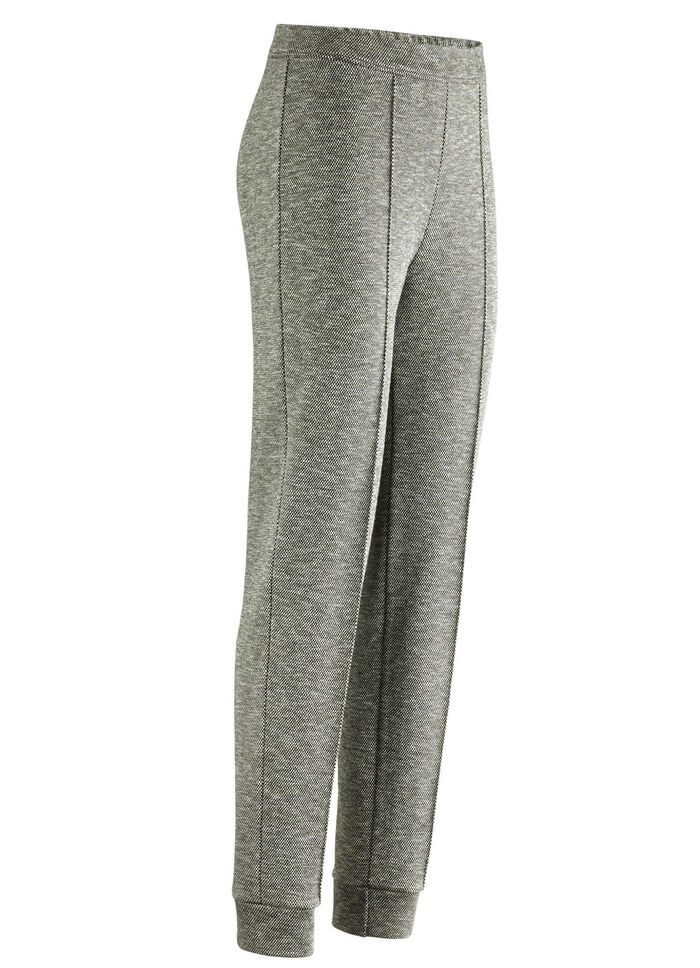 Strickhose OLIV-SCHWARZ
