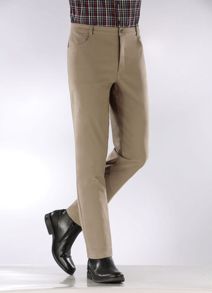 Perfekte Thermohose von "Klaus Modelle" in 3 Farben SANDBRAUN