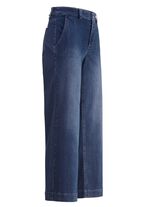 Jeans-Culotte mit luftig-weitem Bein 