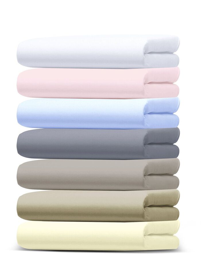 Antibakterielles Inkontinenz-Spannbetttuch aus 100% Baumwolle BLEU