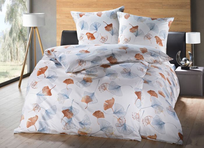 Hochwertige Bettw&auml;sche-Garnitur in b&uuml;gelfreier Qualit&auml;t TERRA