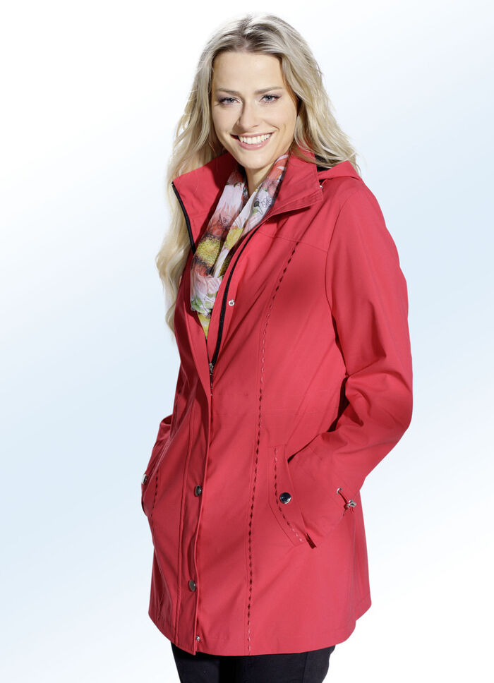 Funktionsjacke mit Zierstepp 