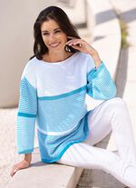 Pullover in Color-Blocking 