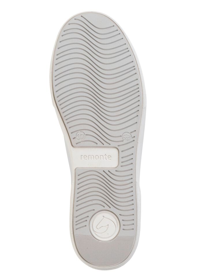 Remonte Sneaker aus Nappa- und Veloursleder mit Metallic-Besatz 