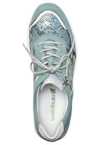 Waldl&auml;ufer, bequeme Damen-Schn&uuml;rschuhe, Weite H, mit herausnehmbarem Fu&szlig;bett 