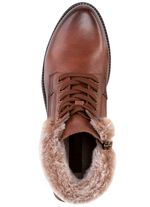 ELENA EDEN, gef&uuml;tterte Damen-Stiefeletten, Winterschuhe, Weite G, mit herausnehmbarem Fu&szlig;bett 