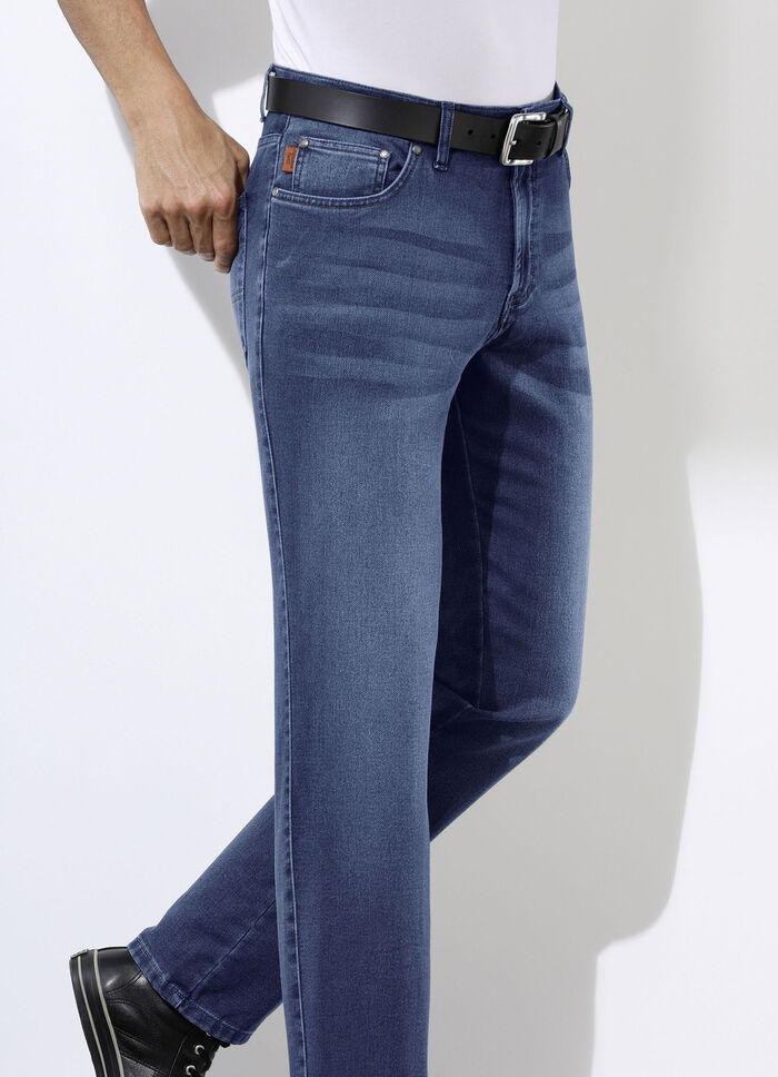 "Francesco Botti"-Jeans in 3 Farben JEANSBLAU