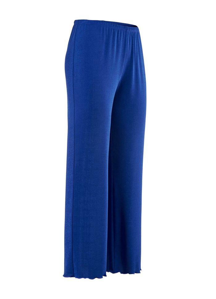 Weich flie&szlig;ende, 7/8-lange Hose 