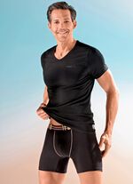 Zweierpack Shirts mit V-Ausschnitt 