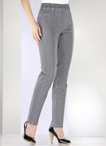 Jeans in komfortabler Schlupfform GRAU