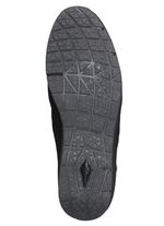 Schn&uuml;r-Bootie mit praktischem Seitenei&szlig;verschluss SCHWARZ-ROT