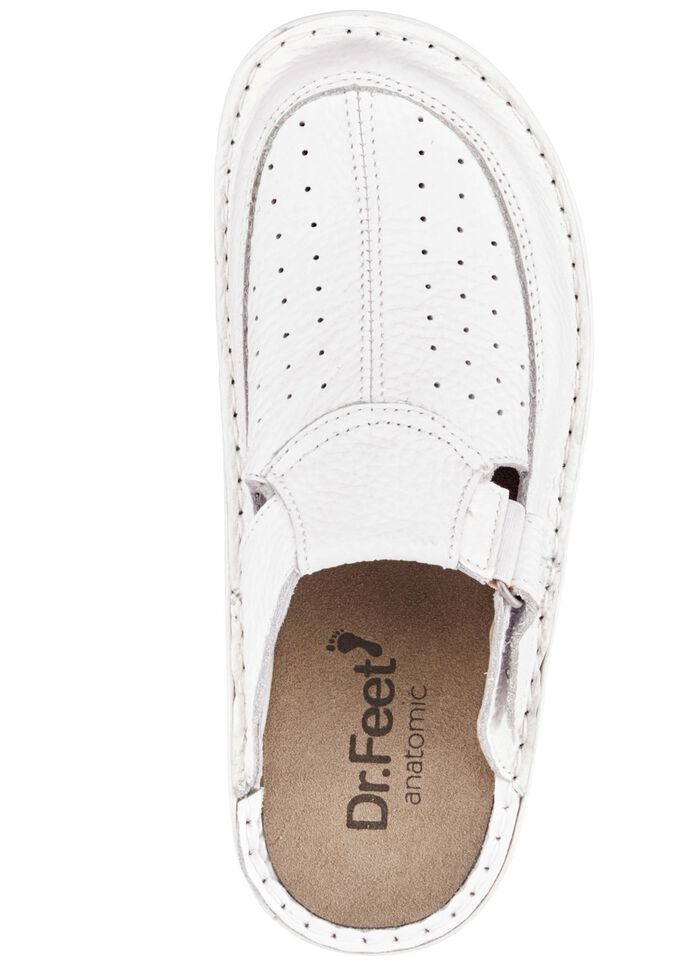 ELENA EDEN Clog aus genarbtem Rind-Nappaleder 