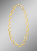 Vergoldete Halskette aus Silber  