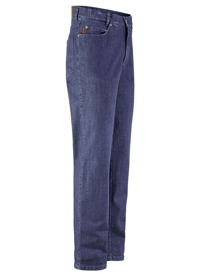 "Francesco Botti"-Jeans mit Komfortbund in 3 Farben DUNKELJEANS