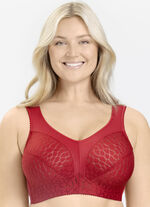 Miss Mary BH mit strukturierten Cups ROT