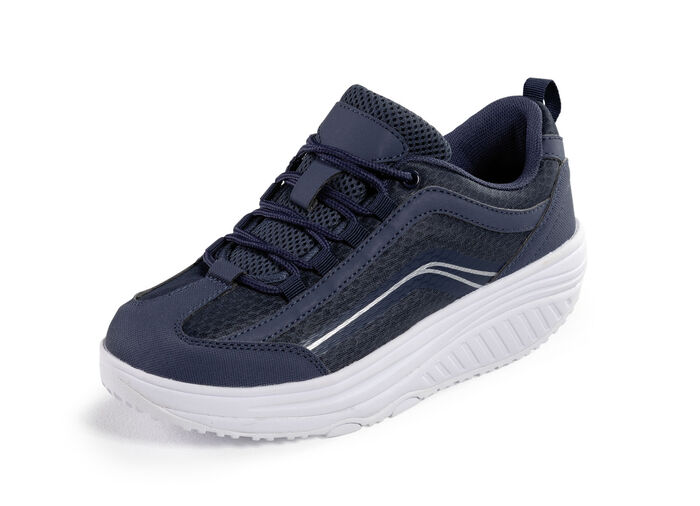 Aerosoft-Walker-Schn&uuml;rschuhe mit auswechselbarer Weichschaum-Einlegesohle MARINE