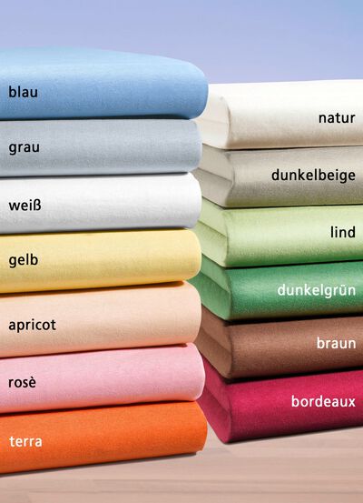 irisette Mako-Jersey-Spannbetttuch 