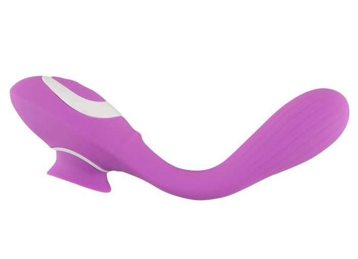 Rabbitvibrator mit Leckfunktion  