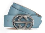 Ledergürtel BLAU