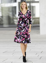 Kleid in angesagter Wickeloptik 