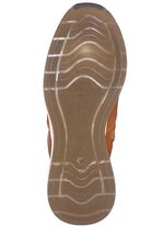 Stiefelette aus weichem Nappaleder COGNAC