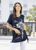 Longshirt in Batik-Optik in 2 Farben MARINE BATIK