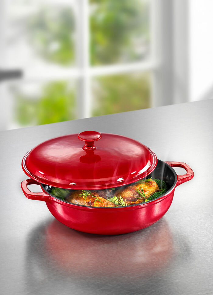 Gusseisen-Schmortopf 