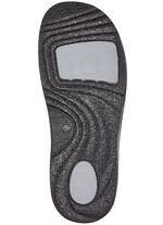 Mubb Pantoffel mit seitlich eingesetzten Gummiz&uuml;gen ANTHRAZIT