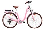 City-E-Bike mit Tiefeinstieg 
