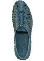 Gemini Mokassin-Slipper mit sommerlicher Perforierung JEANS