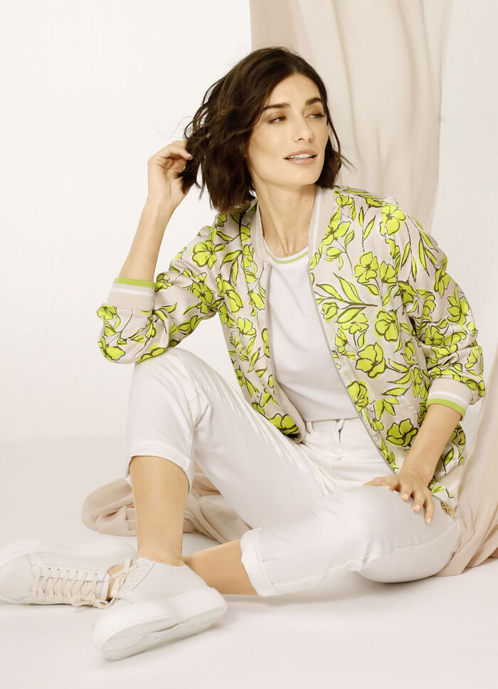 Blouson mit herrlichem Floraldessin 